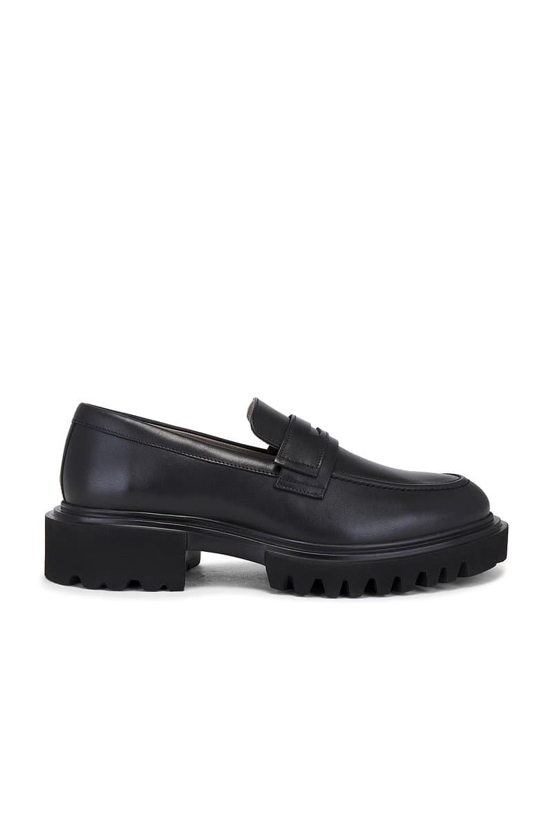 revolve Vinni Loafer Black Leather
