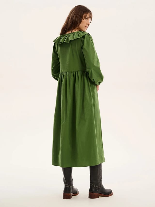 OMNES Amy-Leigh Dress in Green - 3
