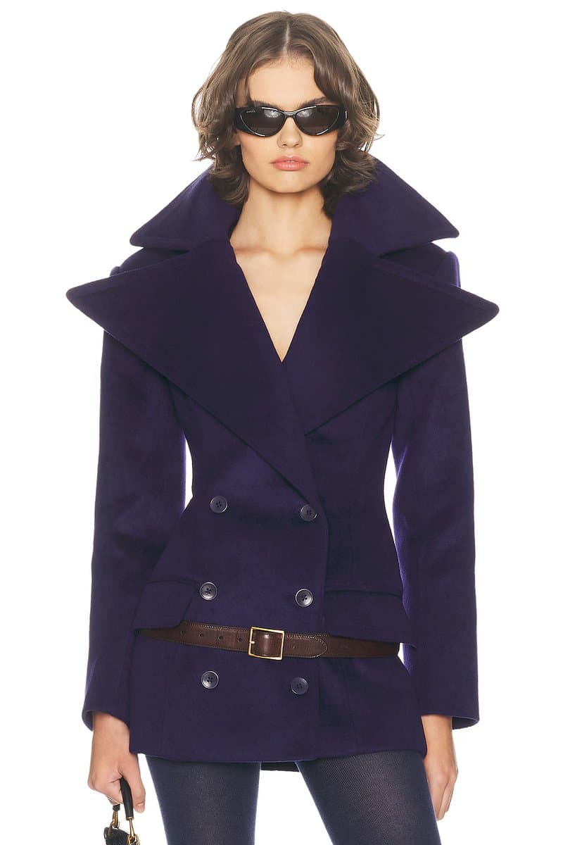 revolve The Dramatic Collar Peacoat