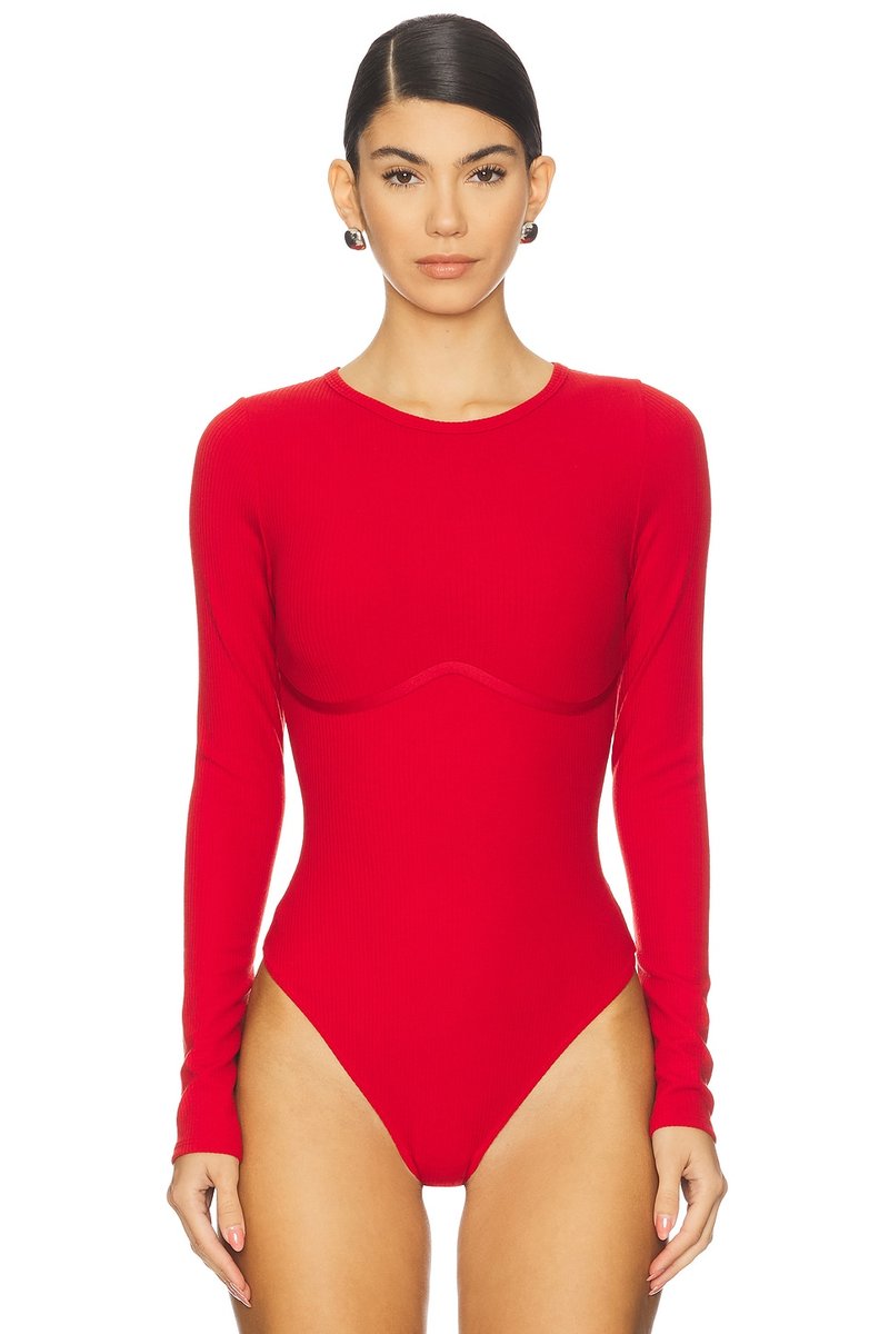 revolve Hourglass Rib Longsleeve Bodysuit - 2