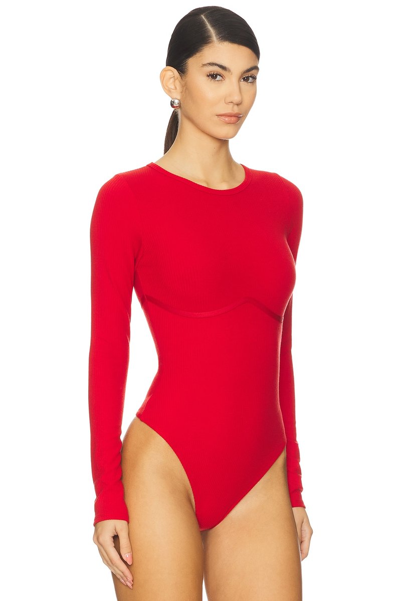 revolve Hourglass Rib Longsleeve Bodysuit - 3