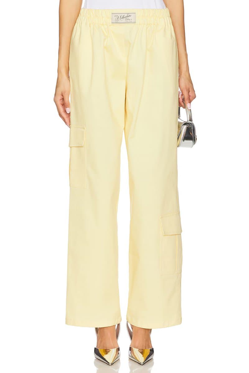 revolve Revolve Wide Leg Pants in Yellow