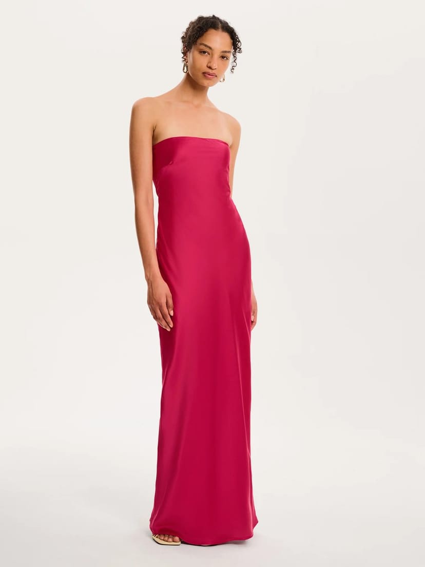OMNES Amdra Maxi Dress in Magenta - 1