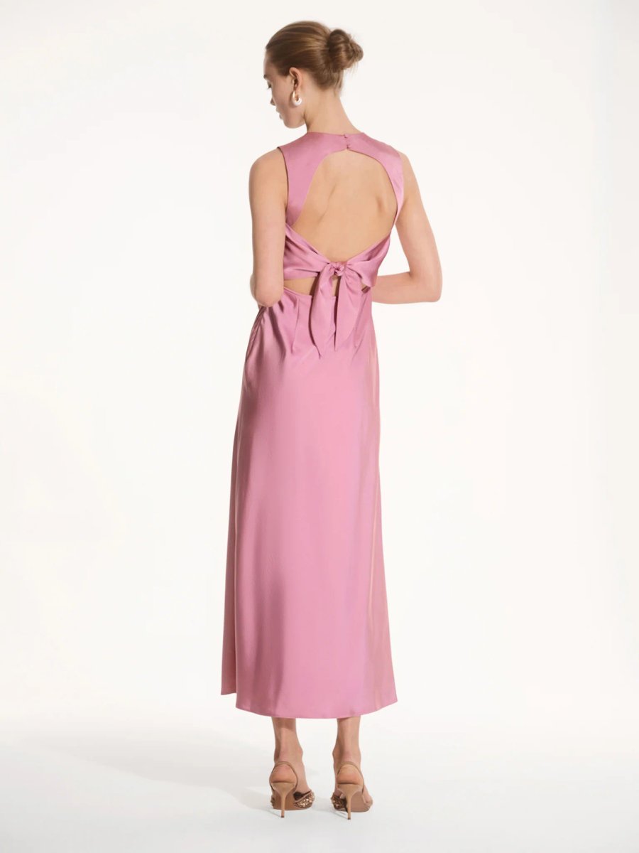 OMNES Nova Dress in Vintage Pink - 3