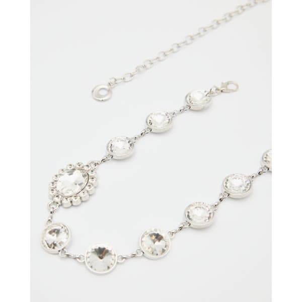 EGO EGO Diamante Gem Detail Chain Belt