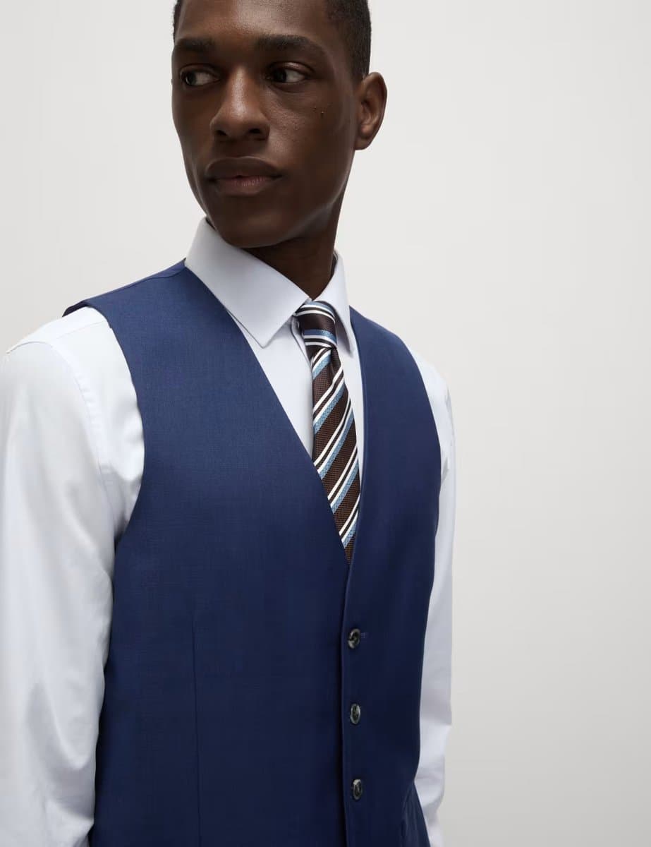 Marks & Spencer M&S Waistcoat Dark Indigo