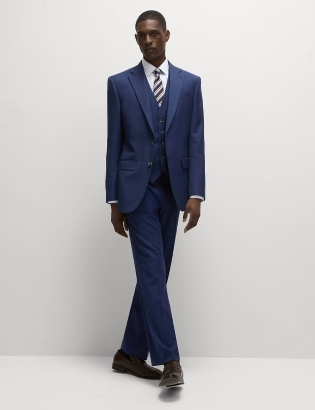 Marks & Spencer M&S Waistcoat Dark Indigo - 3