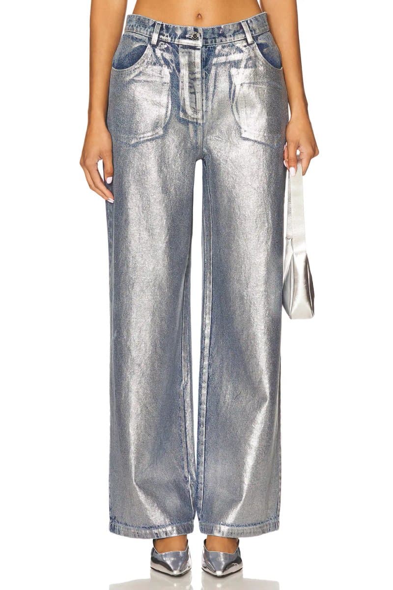 revolve Sabrina Metallic Jean