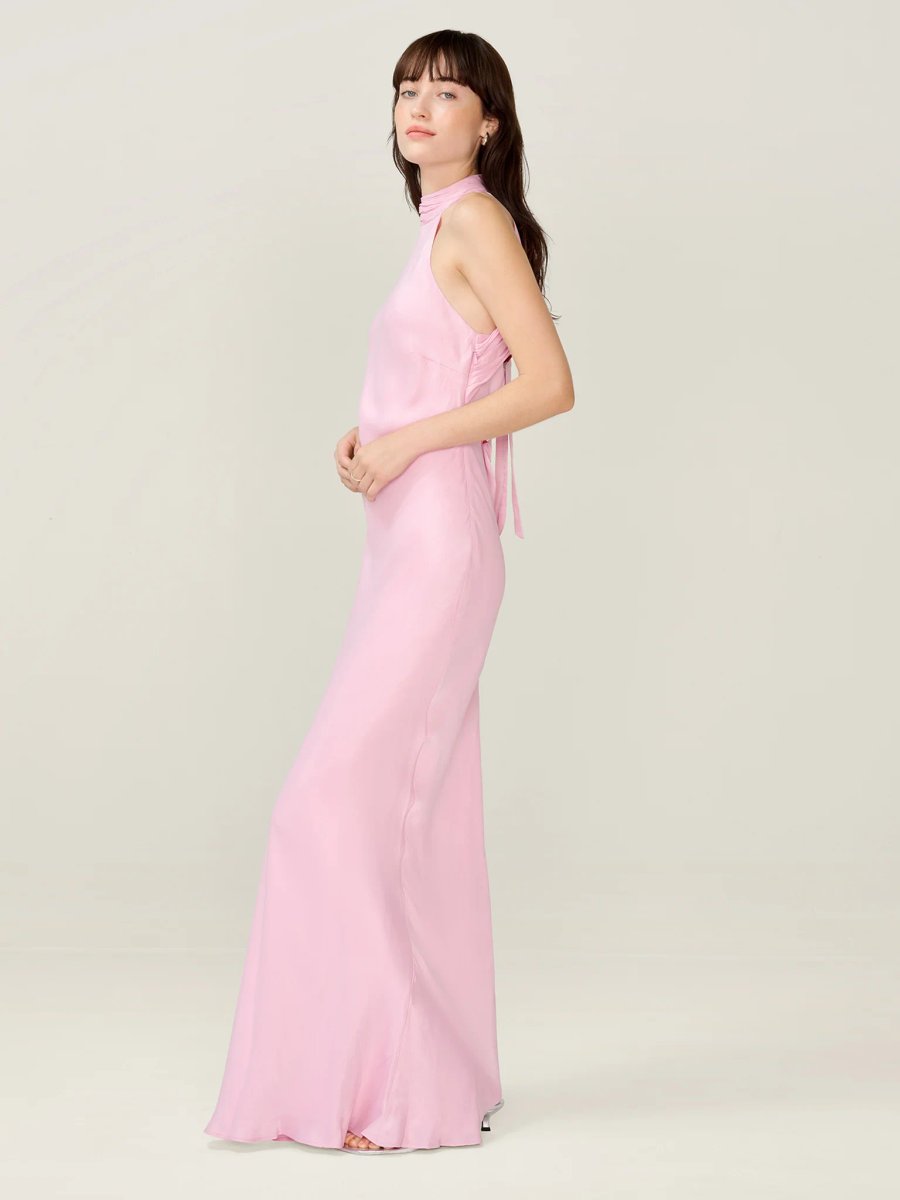 OMNES Milos Dress in Vintage Pink - 4
