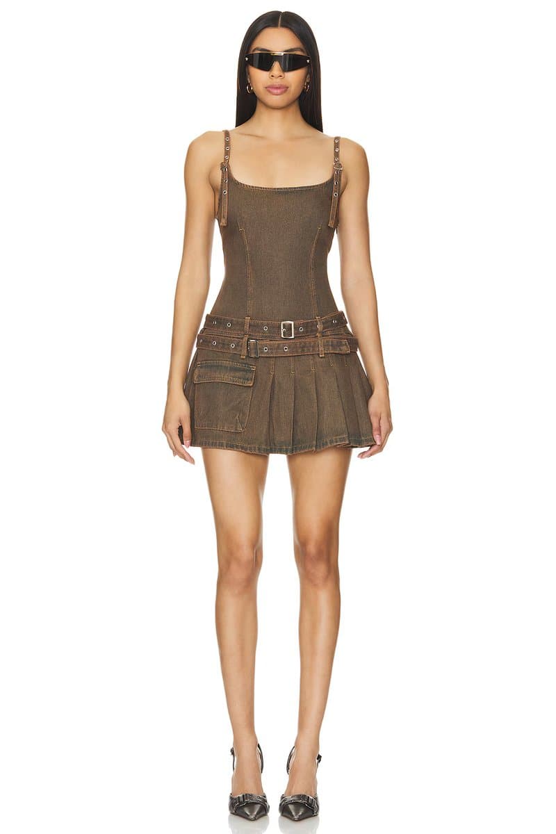 revolve Biker Mini Dress