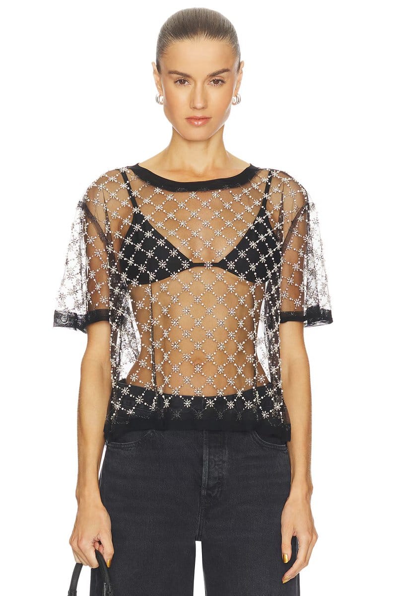 revolve Loir Embellished Knit Top - 1