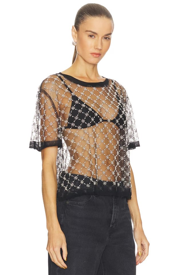 revolve Loir Embellished Knit Top - 2
