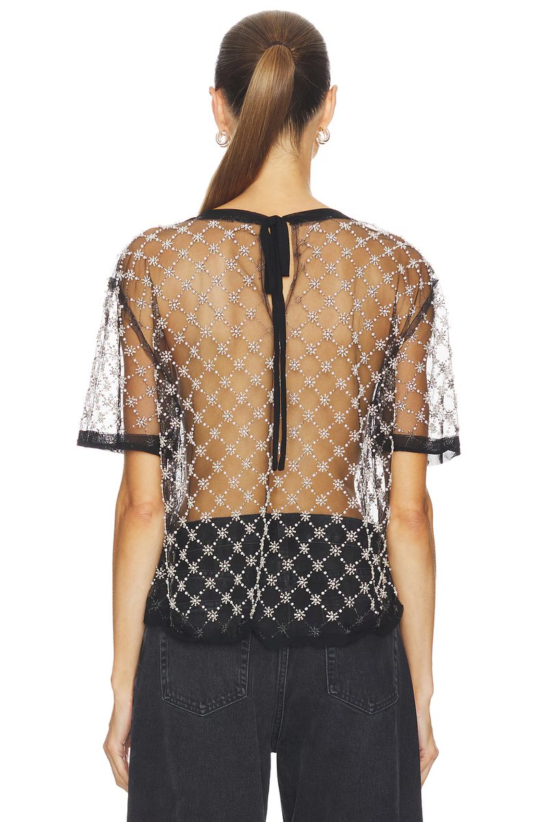 revolve Loir Embellished Knit Top - 3