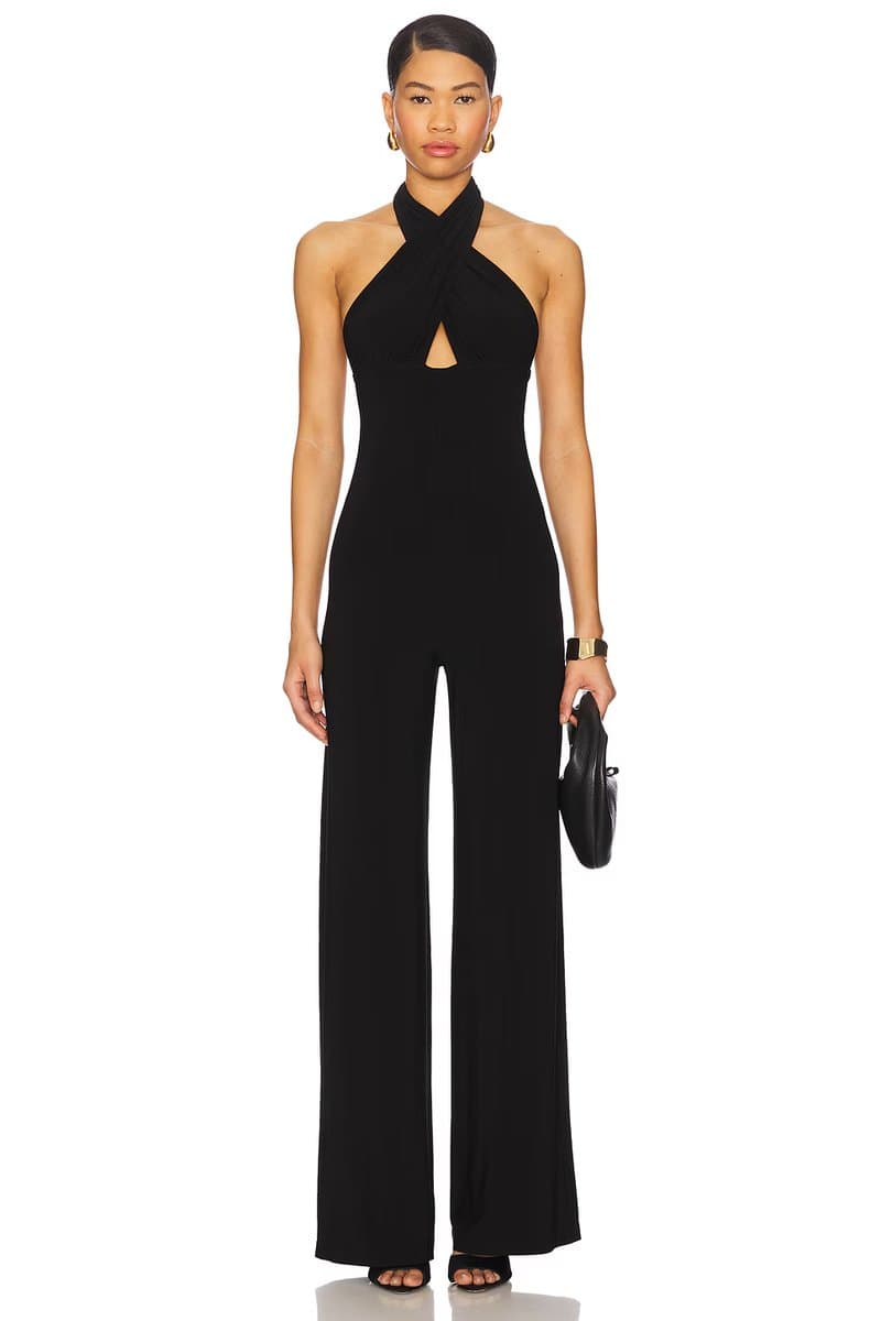 revolve Halter Straight Leg Jumpsuit