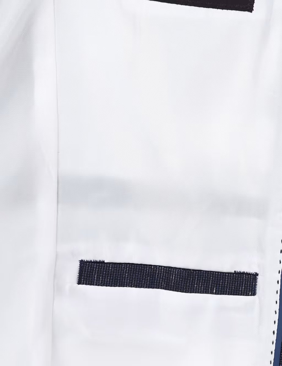 Marks & Spencer M&S SPACE DYED BLAZER Navy - 4