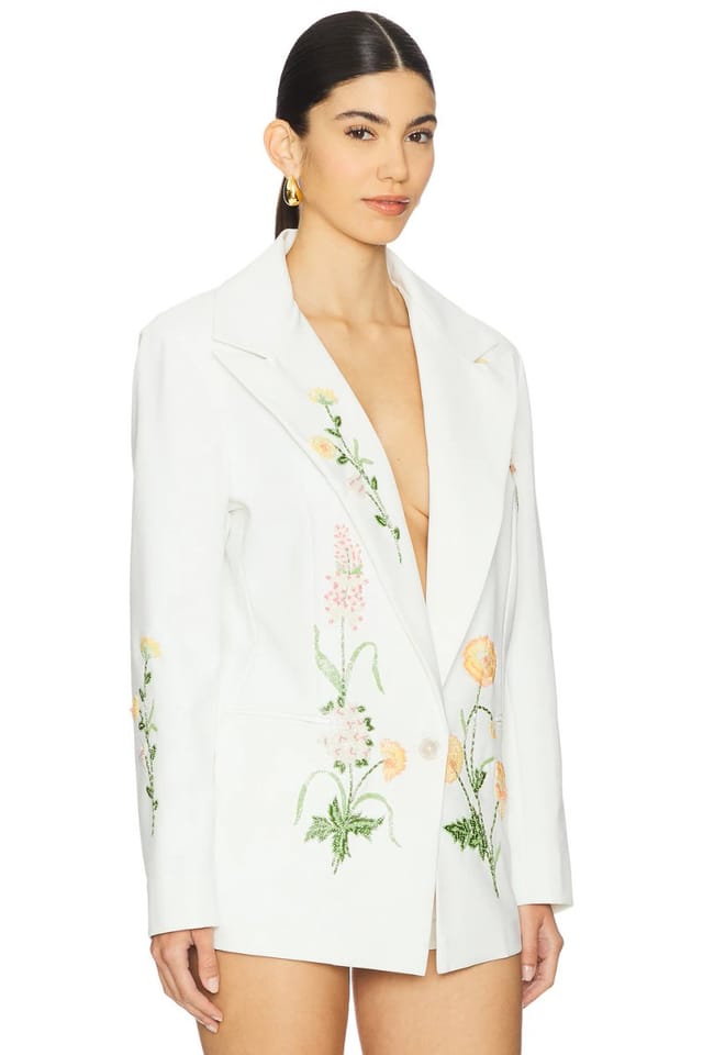 revolve Summer Bloom Embellished Jacket - 2