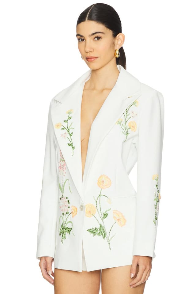 revolve Summer Bloom Embellished Jacket - 3