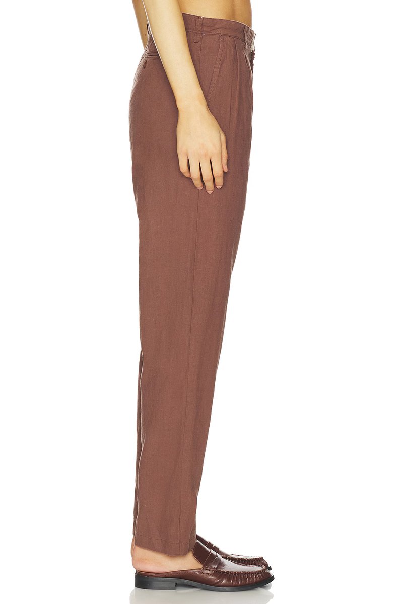 revolve Heritage Pleated Linen Pants - 3