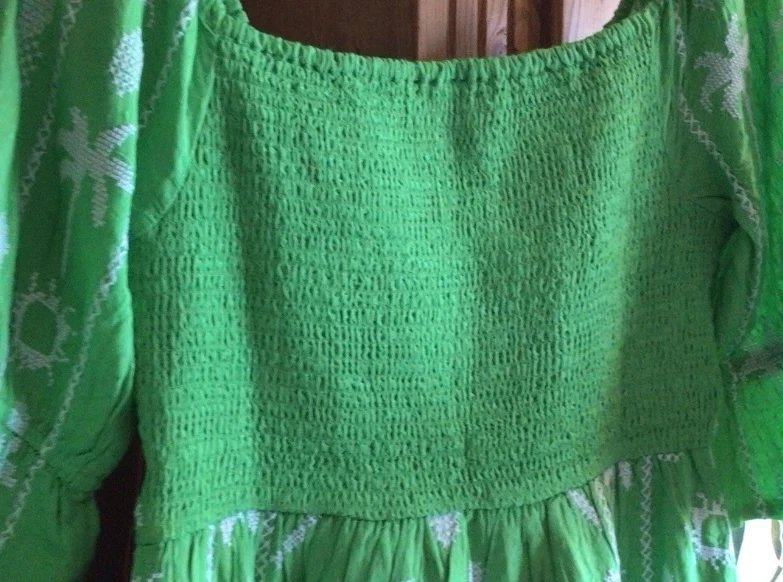 Never Fully Dressed Never Fully Dressed Green Dress - 3