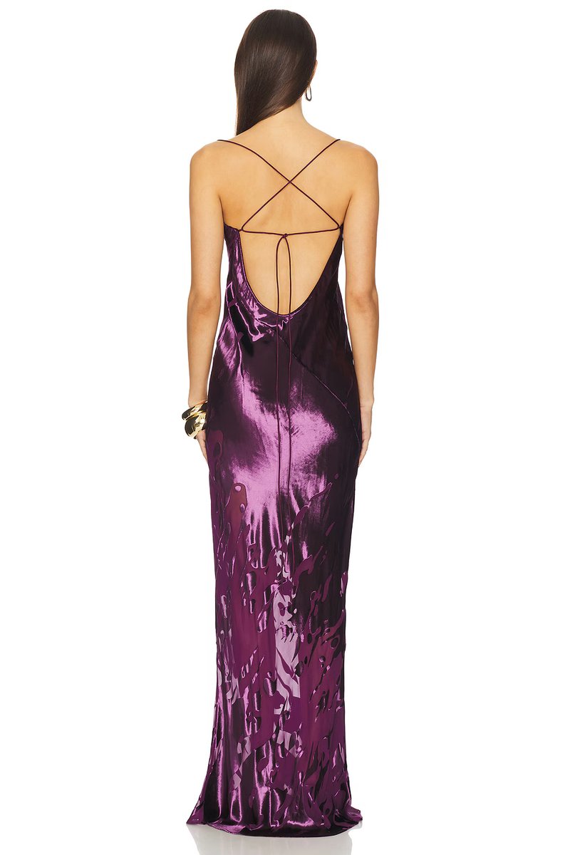 revolve Cowl Bias Gown - 3