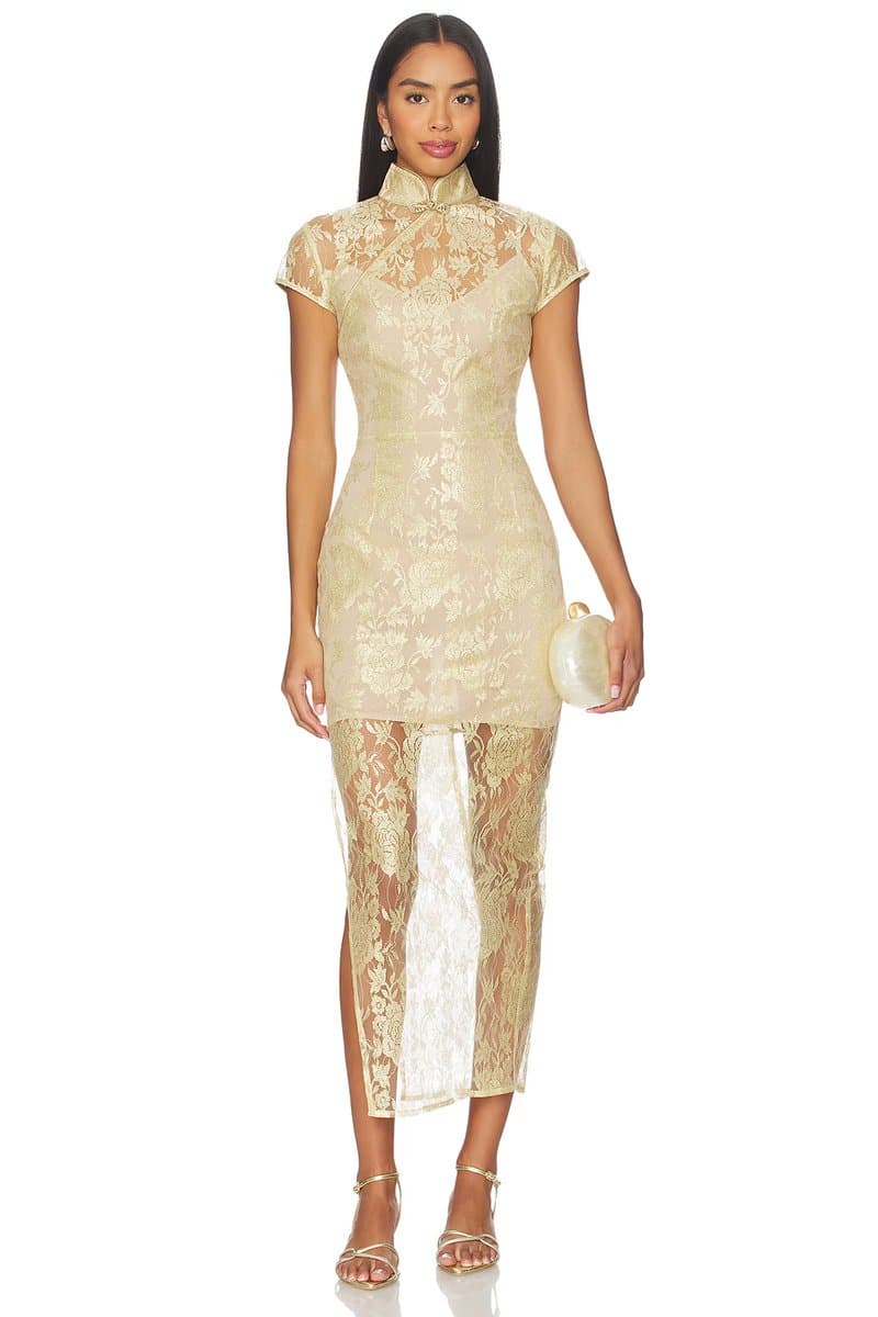 revolve Malia Lace Dress