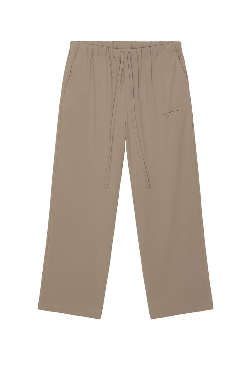 revolve Revolve Stampd Nylon Wide Leg Pant in Sepia