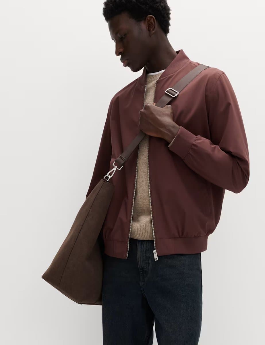 Marks & Spencer M&S Sable Bomber Jacket with Stormwear™