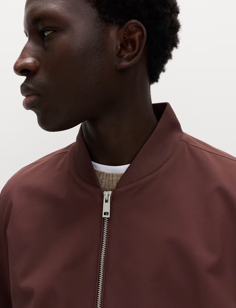 Marks & Spencer M&S Bomber Jacket with Stormwear™ Sable - 3