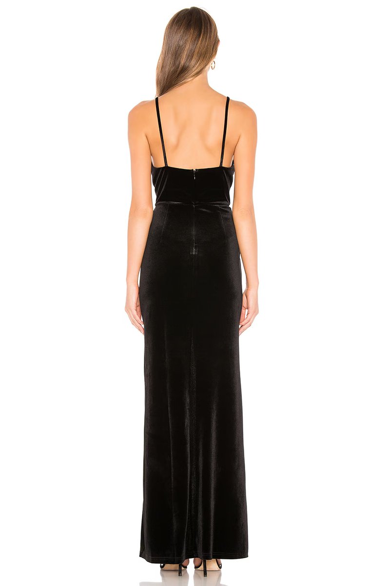 revolve Aurora Deep V Maxi Dress - 3