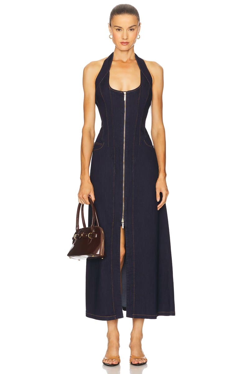 revolve Martel Denim Midi Dress
