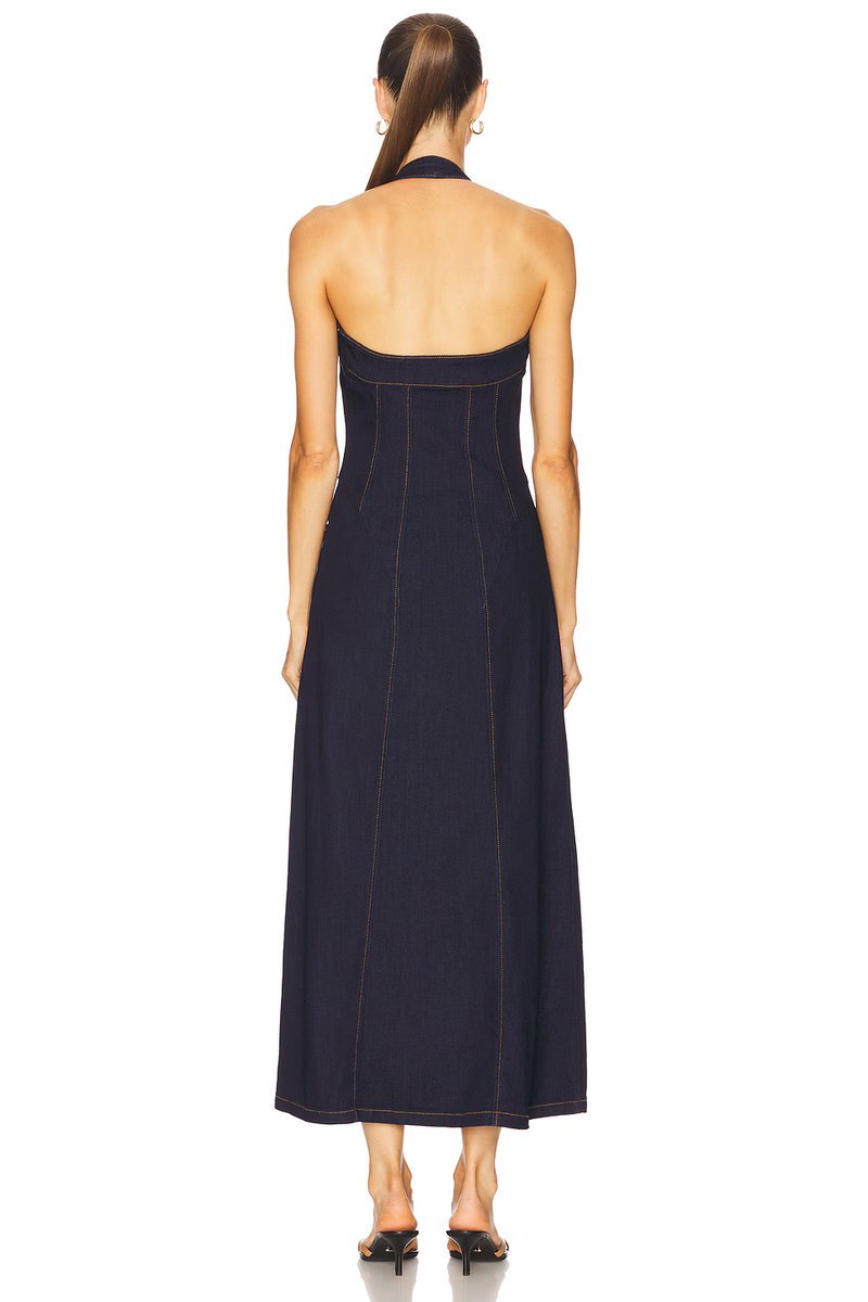 revolve Martel Denim Midi Dress - 3