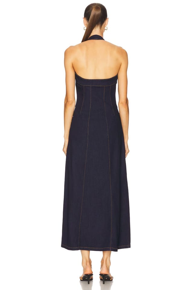 revolve Martel Denim Midi Dress - 3