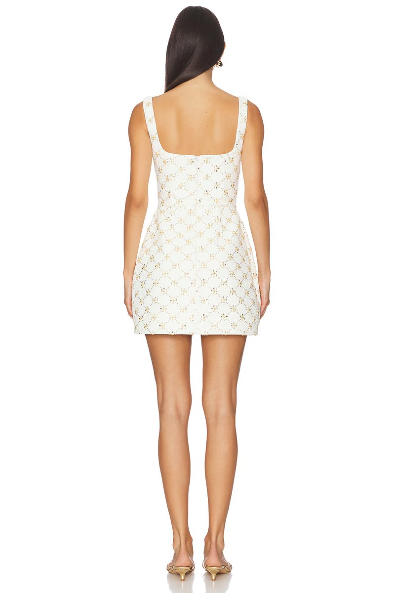 revolve Square Neck Tulip Mini Dress - 3