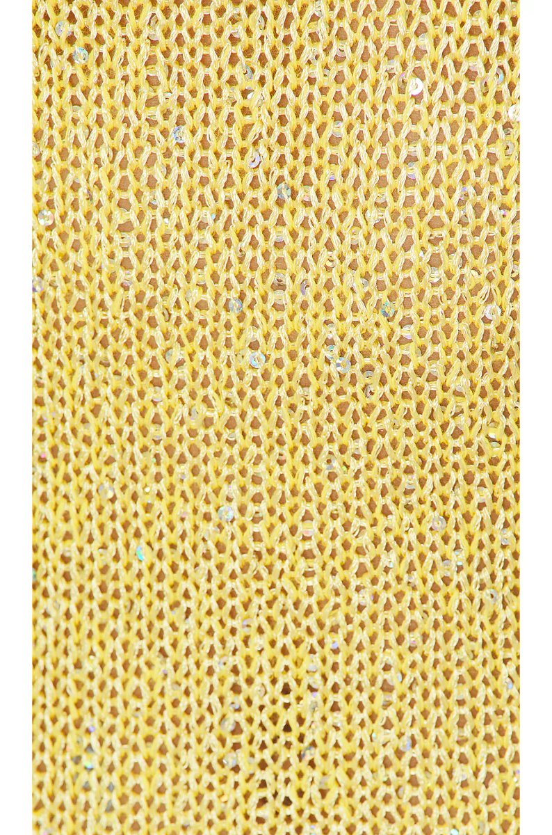 revolve Natalia Dress - Chartreuse Sequin - 4