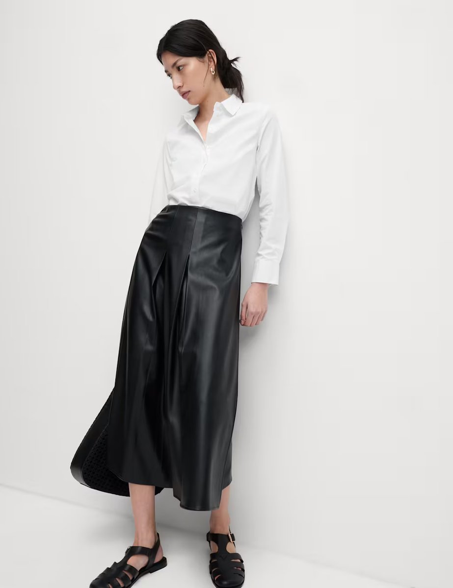 Marks & Spencer M&S Cotton Rich Fitted Collared Shirt White - 2