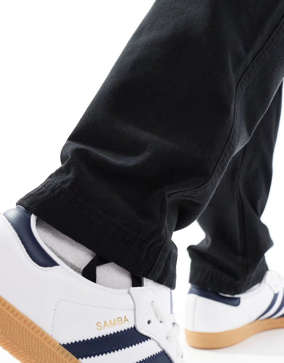 ASOS Jack & Jones loose fit cargo trouser in black - 3