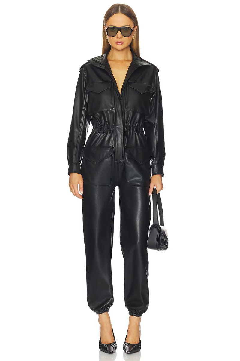 revolve Turtleneck Cargo Jumpsuit - 1