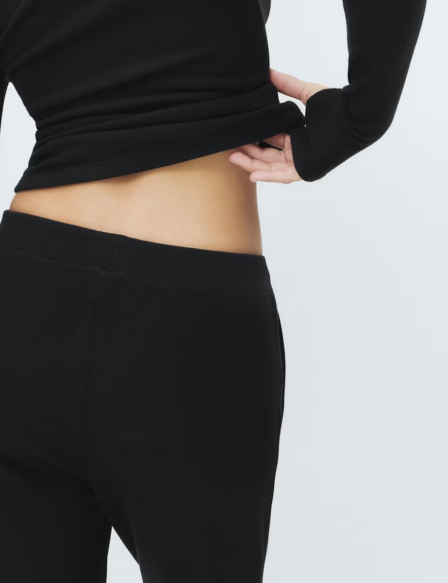 Marks & Spencer M&S Heatgen™ Maximum Thermal Fleece Joggers Black - 4