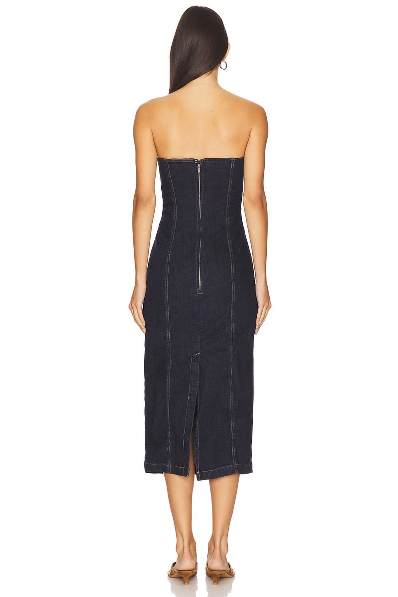 revolve Esme Strapless Midi Dress - 3