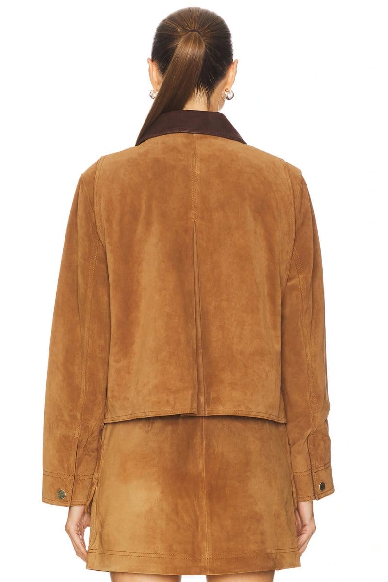 revolve Walters Cropped Barn Jacket - 4