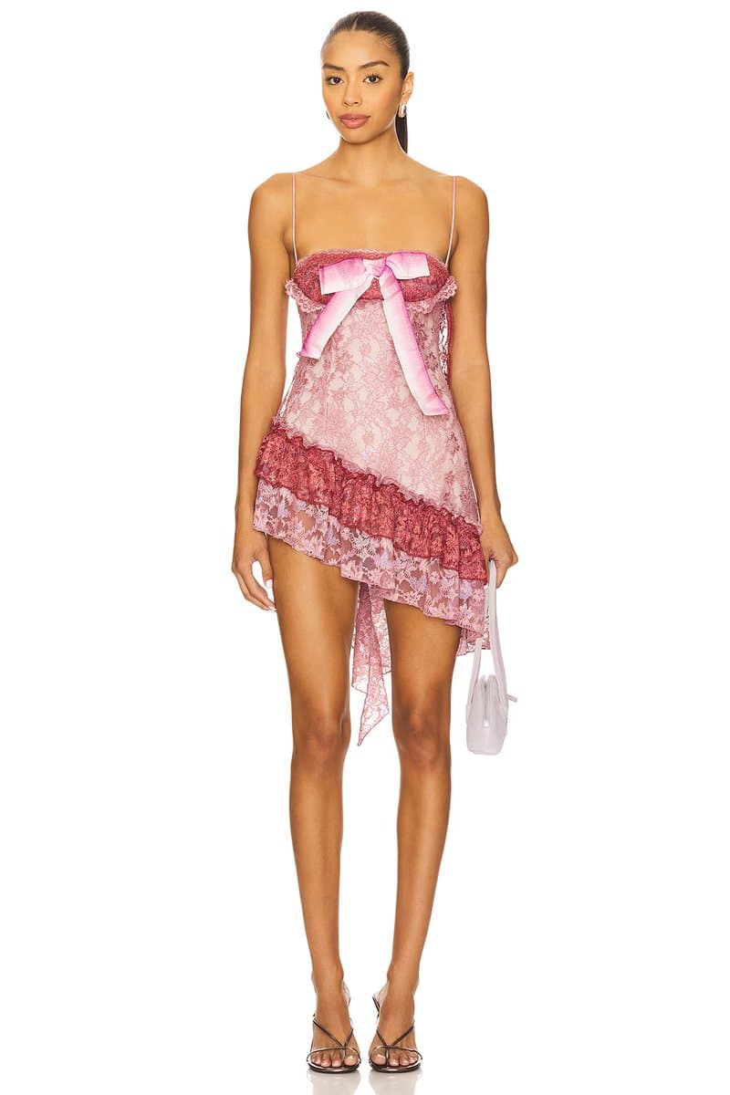 revolve Lace Mini Dress