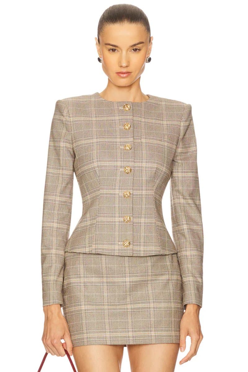 revolve Sirus Plaid Jacket