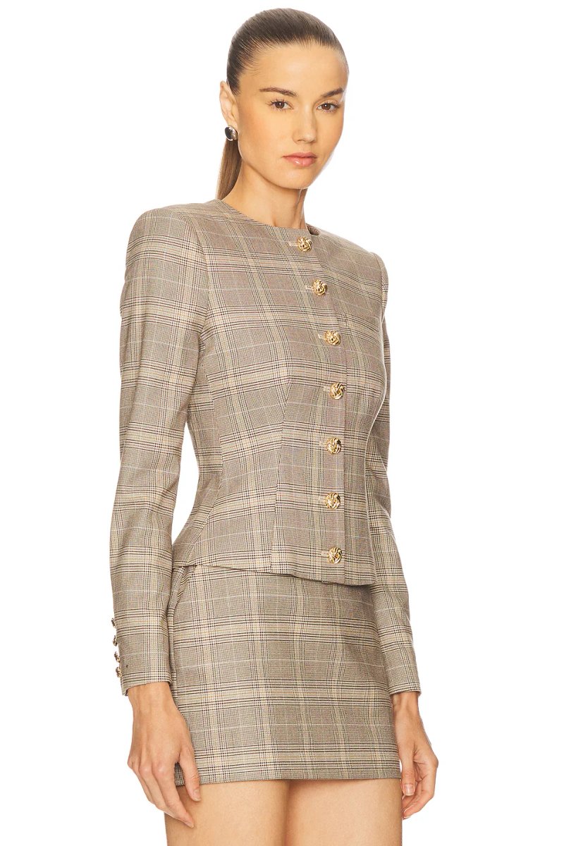 revolve Sirus Plaid Jacket - 2