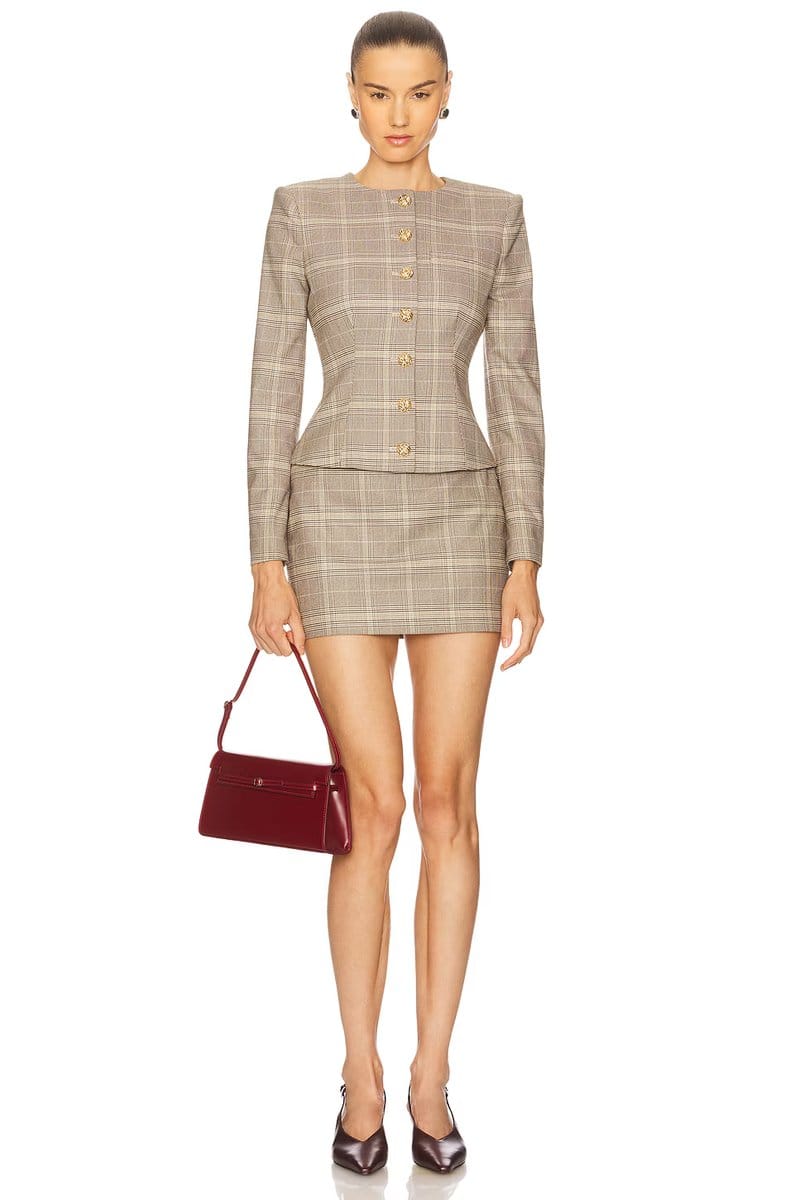 revolve Sirus Plaid Jacket - 4