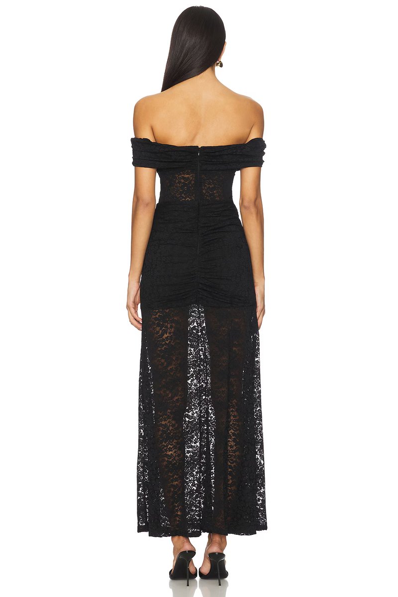 revolve Vaneya Lace Maxi Dress - 3