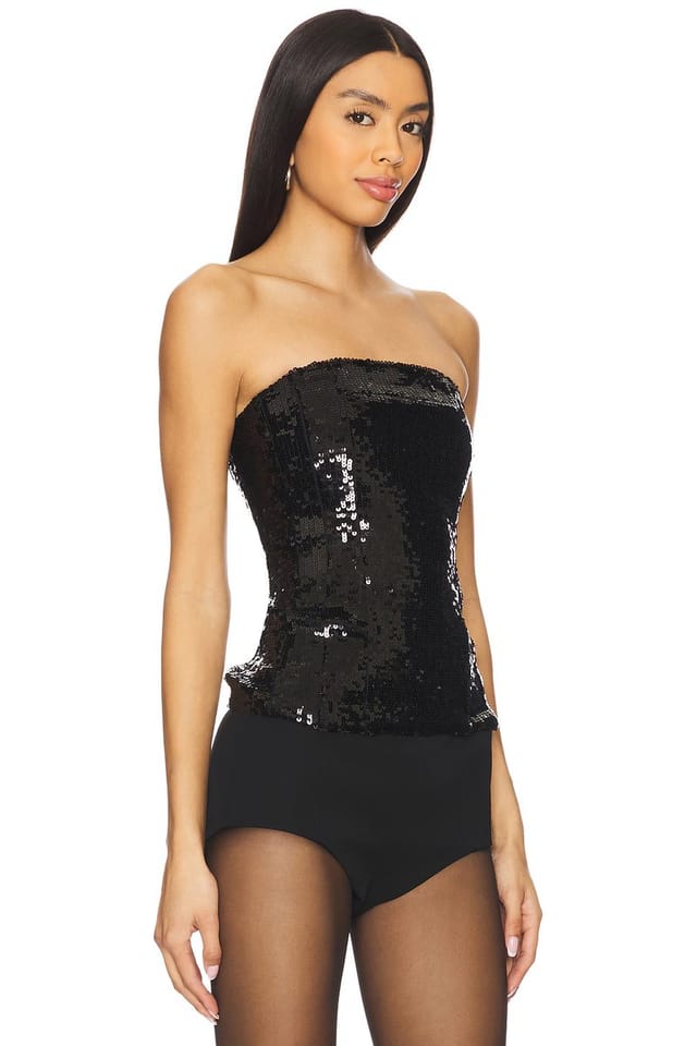 revolve Sequin Corset Top - 2