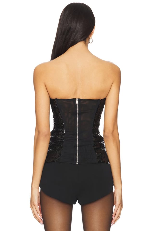 revolve Sequin Corset Top - 3