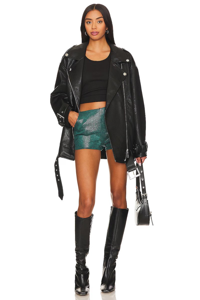 revolve Blaire Faux Suede Short - 4