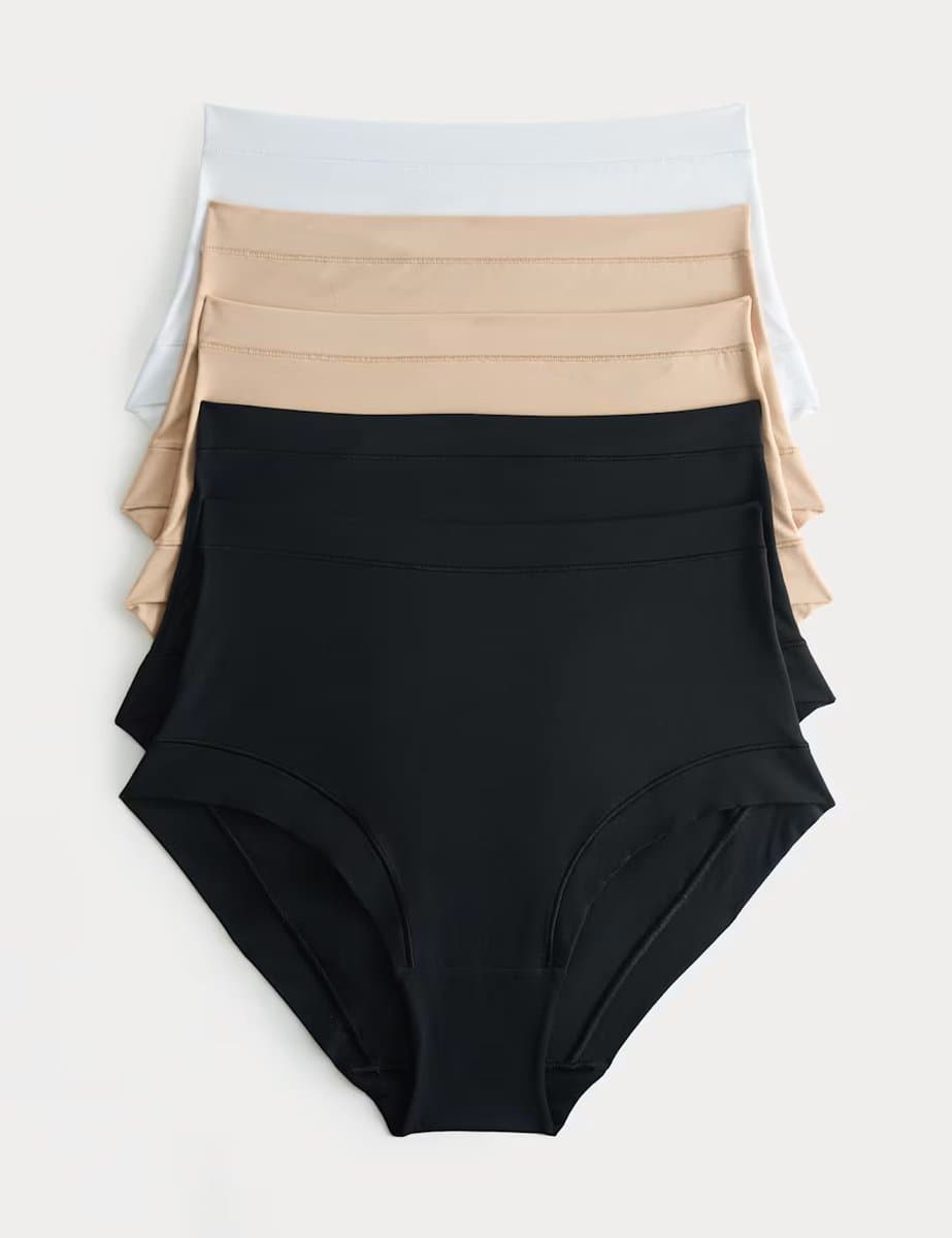 Marks & Spencer M&S Flexifit™ Modal Rich Full Briefs in Black Mix