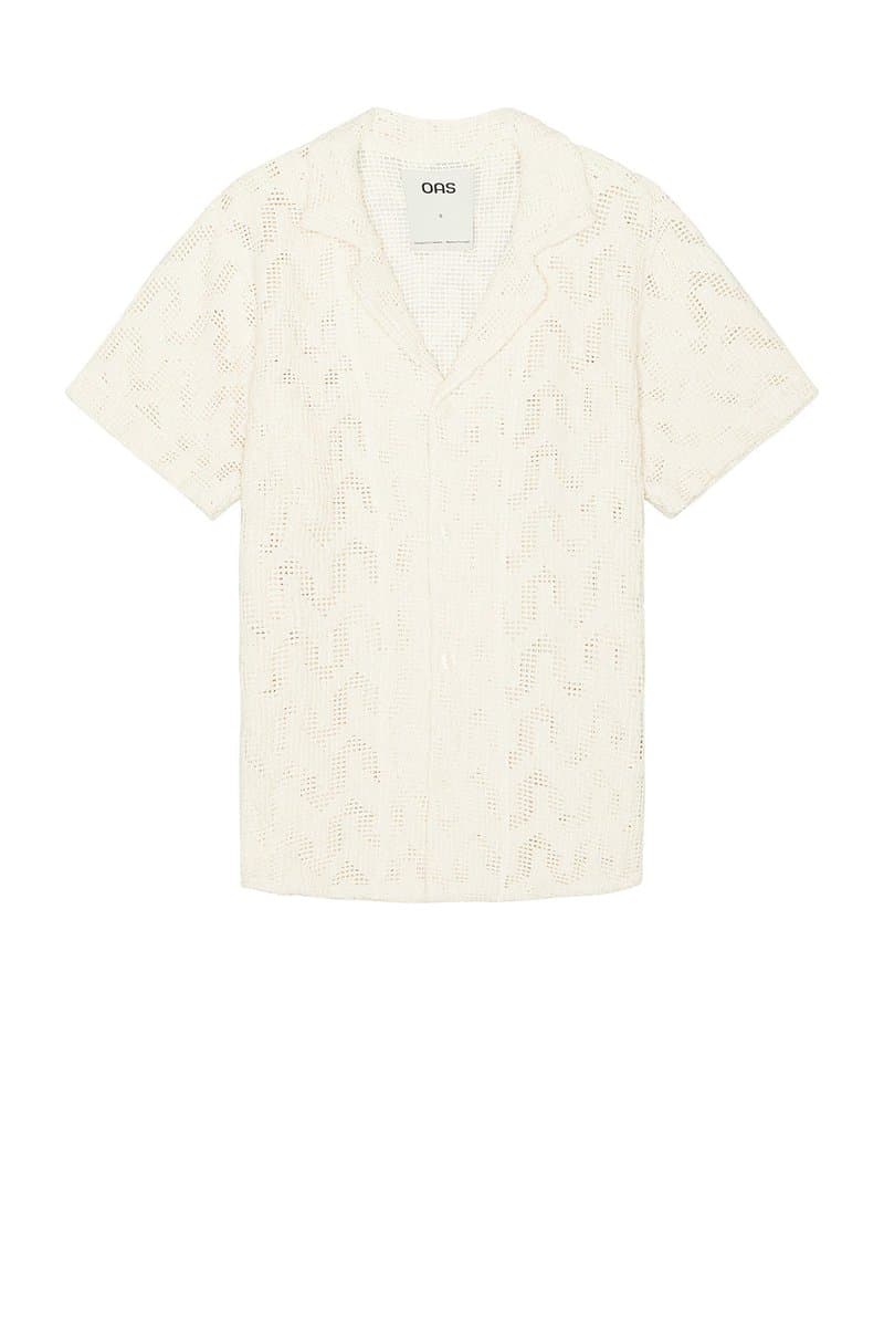 revolve Atlas Cuba Crochet Shirt